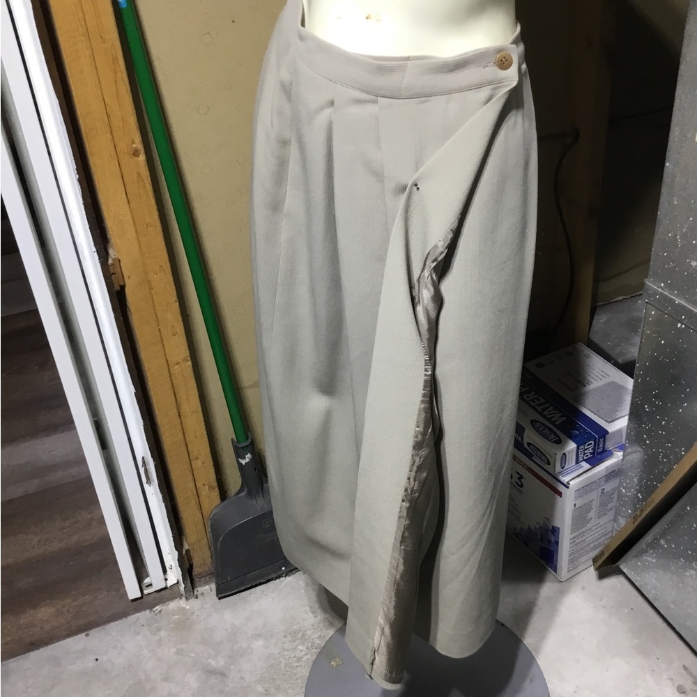 Giorgio Armani Lined Wrap Skirt